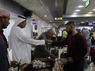 استقبال فرودگاهی از مسافران اربیل عراق در فرودگاه بین المللی کیش