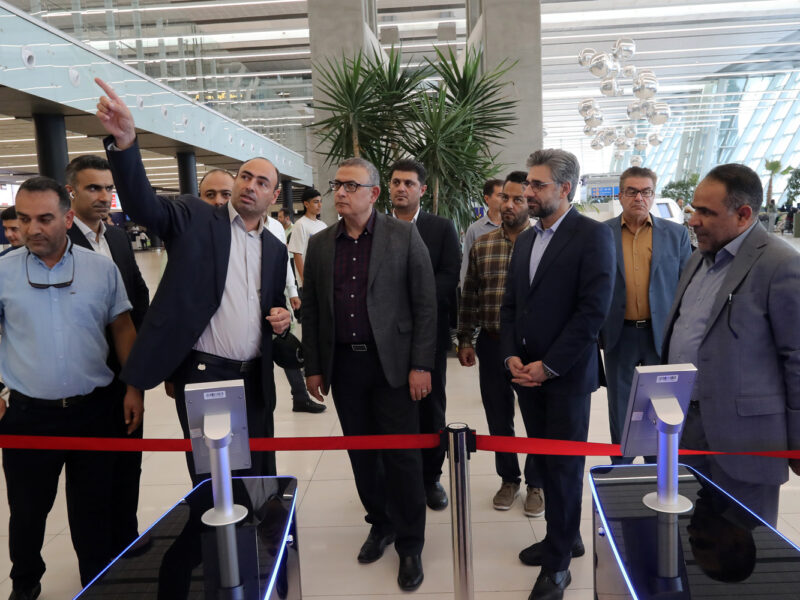 بازدید رئیس سازمان هواپیمایی کشوری از پروژه‌های زیرساختی فرودگاه بین‌المللی کیش