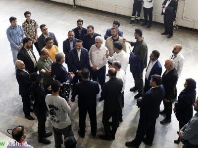 بازدید وزیر امور اقتصادی و دارایی از سایت شبیه ساز پرواز فرودگاه بین المللی کیش