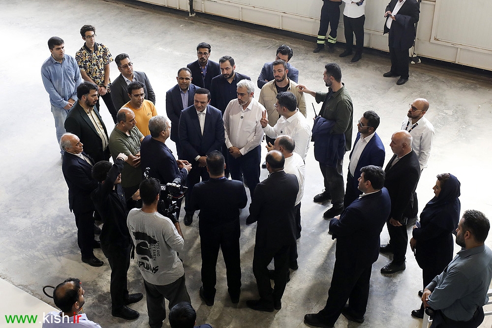 بازدید وزیر امور اقتصادی و دارایی از سایت شبیه ساز پرواز فرودگاه بین المللی کیش